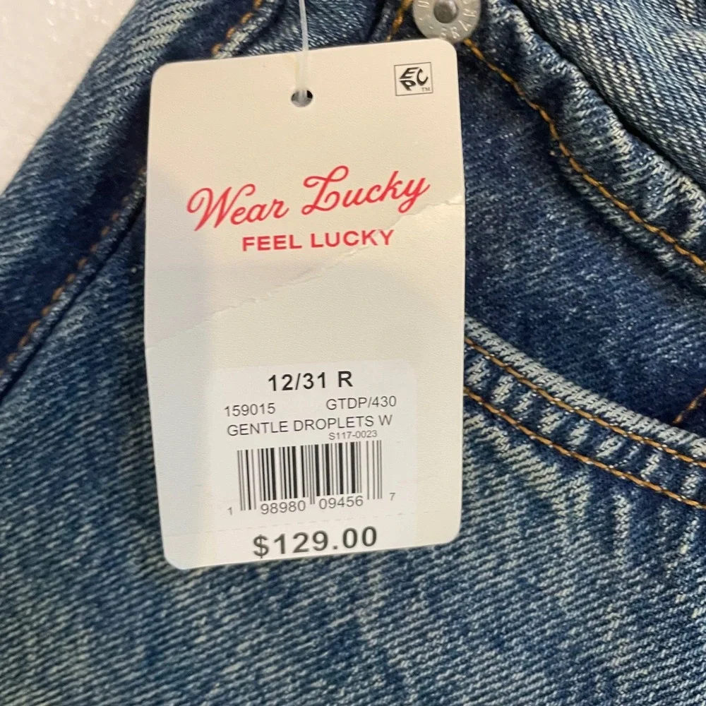 Lucky Brand Lucky Legends Jeans Women 12/31 Ultra Wide Leg Low Rise Y2K Coquette